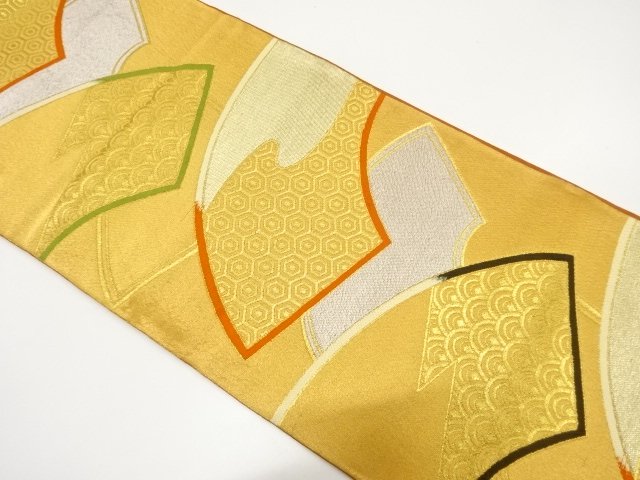 JAPANESE KIMONO / ANTIQUE FUKURO OBI (MATERIALS) / CLASSICAL PATTERNS 